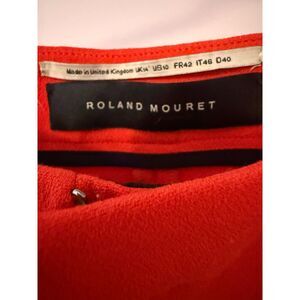 Roland Mouret red trousers US 10 (UK14)